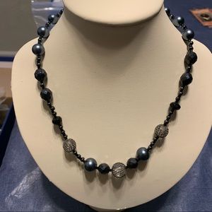 Blue Bead Necklace